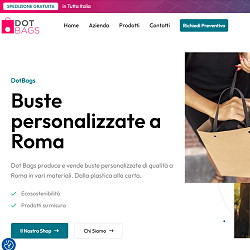 Dotbags: borse di carta personalizzate
